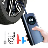 Portable Air Pump for Car Tires Car Air Compressor Portable Electric Tyre Inflator Digital Automatic Pump Rechargeable Inflator