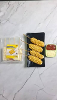 NISOFOOD HOTTANG 180GR ISI 4 PCS HOTDOG KENTANG SOSIS KEJU MOZZARELLA FROZEN HALAL