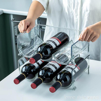 葡萄酒架紅酒冰箱收納簡約吧台擺件酒柜酒瓶置物裝飾架子  YTL 【摩可美家】