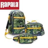 Rapala Jungle Bag Camouflage Outdoor Sport Backpack Fishing Hiking Camping Messenger Bag Travelling Trekking Toolkit