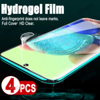 4PCS Water Gel Film For Samsung Galaxy A71 4G/5G Hydrogel Safety Film Samsun A 71 A716 A715 Protective Film Not Tempered Glass