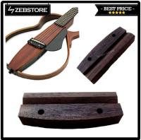 Bridge Model Gitar Yamaha Silent Ebony 6 Strings