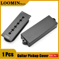 1pcs Electric Bass Guitar Sealed Pickup Cover No Hole with Bobbin for 5-String PB Bass Parts