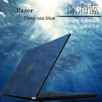 Leather Laptop Sticker Skin Decal Protector Cover for Razer Blade 15 15.6" 2019-2020 /14 14" 2016 Stealth RZ09 0300 15.6"
