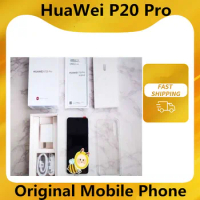 Original HuaWei P20 Pro 4G LTE Mobile Phone 40.0MP+20.0MP+8.0MP+24.0MP Kirin 970 6.1" 2240x1080 6GB RAM 256GB ROM IP67 OTG