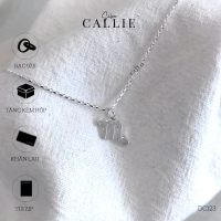 DC123 - Dây chuyền bạc Callie Silver cung Bọ Cạp dây móc
