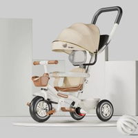 鳳凰兒童三輪車1-3-2-6歲手推腳踏車大號嬰兒手推玩具車