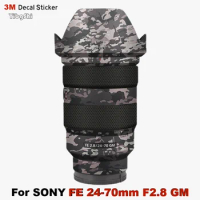 For SONY FE 24-70mm F2.8 GM Decal Skin Vinyl Wrap Film Camera Lens Body Protective Sticker Protector Coat SONY2470\2.8GM