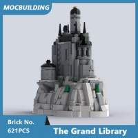 MOC Building Blockss The Grand Library Model DIY Assembled Bricks Architecture Series Creative Educational Toys Gifts 621PCS