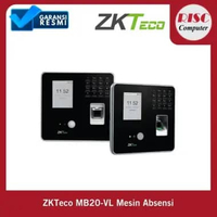 ZKTeco MB20-VL Mesin Absensi Akses Kontrol Kartu Finger Print Sidik Jari Face Recognition