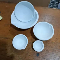 Kowi Mangkok Lebur Suhu Tinggi Logam Emas,Timah,Perak,Tembaga diameter 11.8 cm