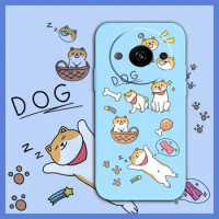 soft shell Cartoon Phone Case For OPPO Realme11 Skin-friendly feel Simplicity phone case