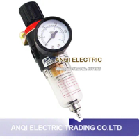 AFR2000 Air Filter Regulator Compressor &amp; Pressure reducing valve &amp; Oil water separation+ Gauge Outfit AFR-2000 best quality