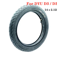 Original 14x2.125 CST Tire for DYU D3 / D3+ Electric Bicycle 14 Inch Inner and Outer Tire Replace Accessories