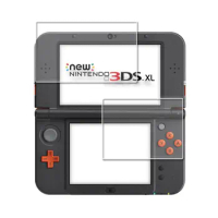 Tempered Glass for Nintendo NEW 3DS XL LL Clear Screen Protector for Nintendo 3ds Full Cover Protective Anti Scratch soft Film