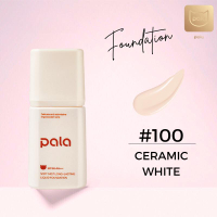 PALA รองพื้น กันน้ำ เนื้อบางเบา ปกปิดระดับกลาง สิว ฝ้ากระจุดด่างดำ SPF50+PA+++ ขนาด 30g.Soft Mist Lo