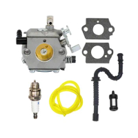 For Stihl028 028AV Carburetor Kit HU-40D Walbro WT-16B Gasket Filter