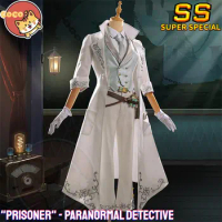 CoCos-SS Game Identity V Paranormal Detective Prisoner Cosplay Costume Game Identity V Paranormal Luca Balsa Costume