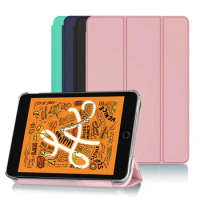For iPad Mini (2019) Flip Case For iPad mini 5 5th Gen Case Magnetic for iPad mini5 7.9'' A2133 A2124 Smart Leather Cover Funda