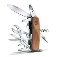 Victorinox EVOLUTION WOOD S557木柄19用瑞士刀 #2.5221.S63【APP下單最高22%點數回饋】