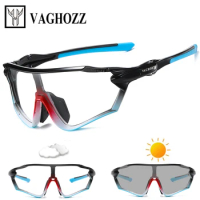 VAGHOZZ Brand New UV400 And Photochromic Cycling Glasses Outdoor Sunglasses Men Women Sport Eyewear MTB Bike Bicycle Goggles