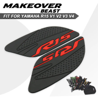 Motorcycle Fit For YAMAHA YZF R15 YZF-R15 YZFR15 V1 V2 V3 V4 Protector Anti slip Tank Pad Sticker Ga