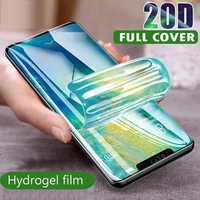 30D Hydrogel Film For Huawei Honor 9X 9 10 Lite 8X 7A 20i 20 Pro Screen Protector For Huawei P Smart 2019 2018 Z Nova 5T Film