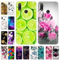 For OPPO Realme 3 Pro Case Cover Flower Painted TPU Silicone Soft Phone Case for OPPO Realme 3 C3 Back Cover Realme3 3Pro Cases