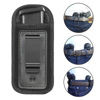 Tactical Nylon Magazine Pouch Holster Pistol 9mm Concealed Carry Mag Case with Clip Glock 19 21 92 Handgun Mag Pouch
