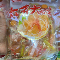 NARAYA JELY JERUK 500 gram Permen jely lunak rasa Orange Jelly Gula Food exp 2026