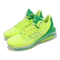 【NEW BALANCE】籃球鞋 Fresh Foam BB 男鞋 螢光綠 中筒 緩衝 支撐 運動鞋 NB(BBFRSHM1-D)
