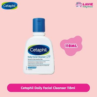 Cetaphil Daily Facial Cleanser 118ml – Facial Wash Pembersih Wajah untuk Membersihkan Kotoran & Miny