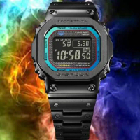 CASIO 卡西歐 G-SHOCK 電波 藍牙 太陽能電力腕錶-(GMW-B5000BPC-1)