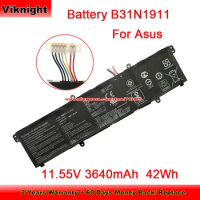 Rechargeabl B31N1911 Battery C31N1911 for Asus VivoBook Flip 14 TM420IA M143DA-EK158T X413FF AX200NGW X413FF 11.55V 3640mAh 42Wh