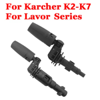 360° Rotating Washer Gun Nozzle Adjustable Angle Auto Water Gun Adapter Car Wash Nozzle Washer Tips For Karcher K2-K7 For Lavor