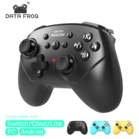 Data Frog Wireless Control for Nintendo Switch Pro Controller Turbo Game Controller for Nintendo Switch Oled Accessories