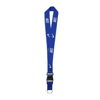 Nike Lanyard [NIA17413NS] 多功能 識別證帶 手機帶 耐用 舒適 可拆 藍白