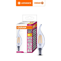 【Osram 歐司朗】4.5W LED拉尾型燈絲燈泡 E14