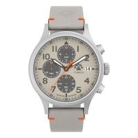 TIMEX  天美時 遠征系列  42毫米三眼計時戶外手錶 (灰 TXTW2W16500)