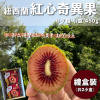 水果狼 紐西蘭Zespri紅心奇異果 2小盒(禮盒裝)