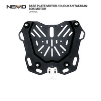 NEMO Base Plat Box Semua Motor Universal - Black