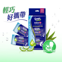 Tempo 清爽蘆薈濕式衛生紙 迷你裝(7抽x6包x10串)