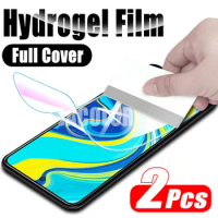 2pcs Hydrogel Film For Xiaomi Redmi Note 10 5G 9S 10S 9 Pro Max 9Pro 10Pro Screen Protector For Note9Pro Note10Pro Note10S 5 G