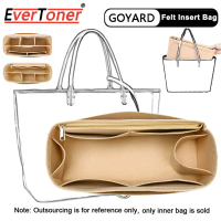 [COD] กระเป๋าจัดระเบียบ EverToner สำหรับกระเป๋า Goyard GM PM Mini Tote กระเป๋าถือผู้หญิง กระเป๋าใน ก