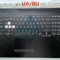 New UA Ukrainian Russian RU Backlit For Asus ROG Strix G17 G731 G731G G731GT G731GU G712 G712LU G712LV G712LW Keyboard With Case