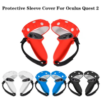 Protective Cover For Oculus Quest 2 VR Touch Controller Silicone Cover Skin Handle Grip For Oculus Quest 2 VR Accessories