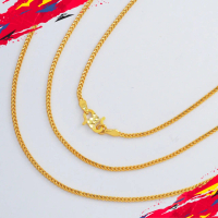 Rantai Leher Belut Petak Emas 375 Kedai Emas Perling