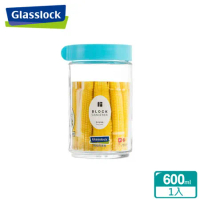 (任選)Glasslock 多功能積木玻璃保鮮罐-600ml