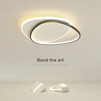 Simple Disc Ceiling Lights Modern LED For Living Room Bedroom Study Indoor Round Lighting Lamps Decoration Home Lustre Fixtures