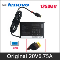 Genuine Laptop Charger for Lenovo Yoga 15" Slim 7 15IMH05 AC Power Supply Adapter Slim 135w 20V 6.75A